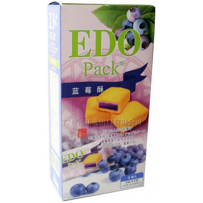 EDOPack蓝莓酥154g*18盒/件