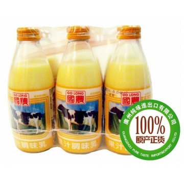国农果汁（苹果味）牛乳饮品240ml1*24瓶/件
