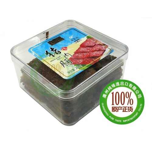 自然派猪肉脯（海苔味）250g1*16盒/组