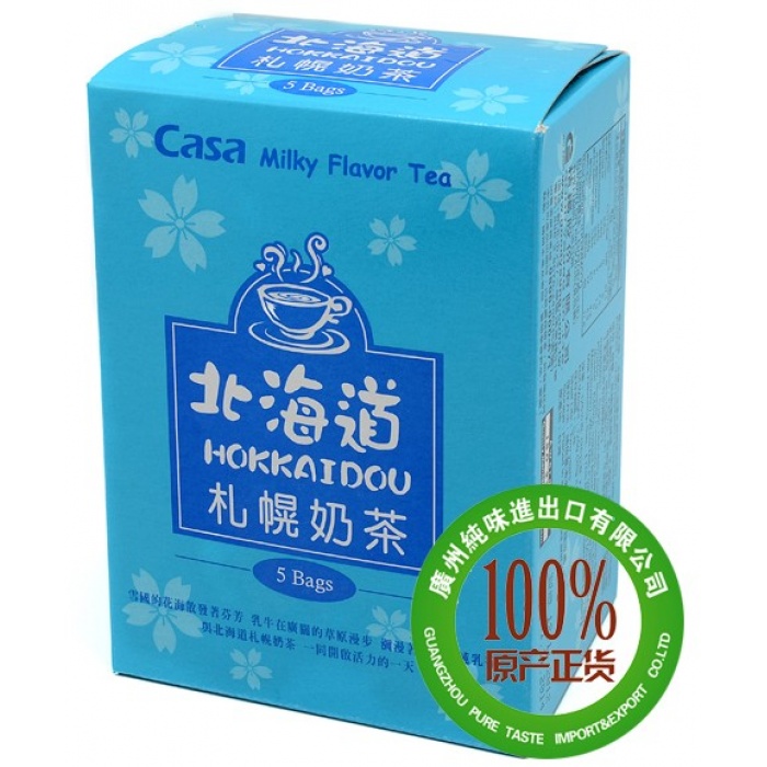 卡萨北海道札幌奶茶 125g*24盒/组