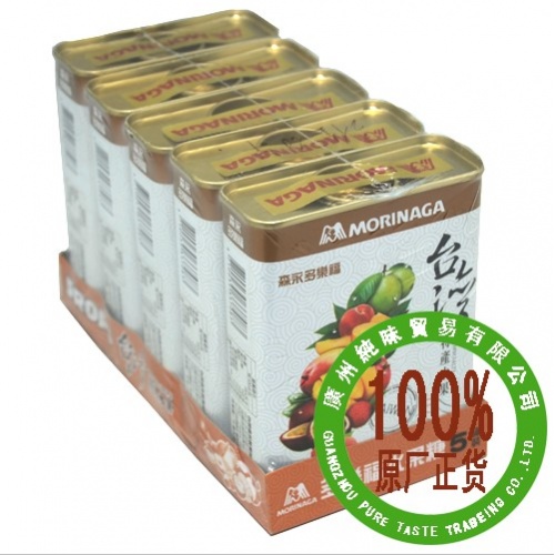 森永多乐福水果糖（台湾特产水果风味)180g*5罐/组