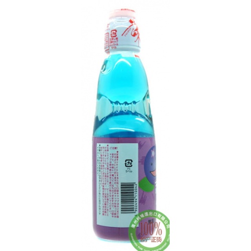 哈达蓝莓味波子汽水饮料200ml*30瓶/件