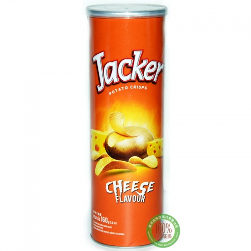杰克洋芋片(芝士味)160g1*14罐/件