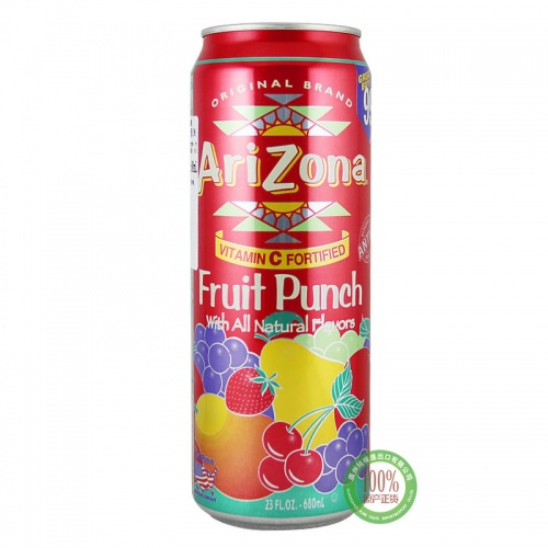 亚利桑那混合水果饮料（水果潘趣）680ml*24瓶/组
