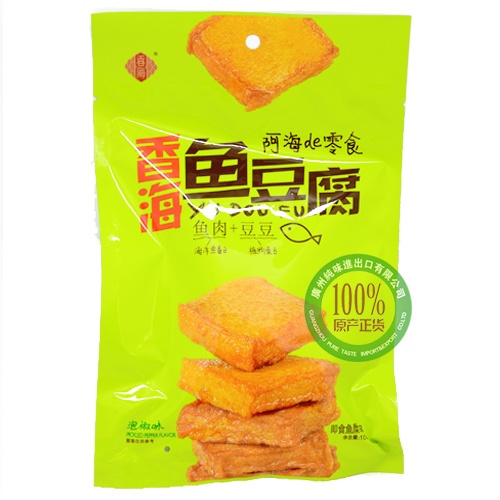 香海鱼豆腐（泡椒味）100g*40包/件