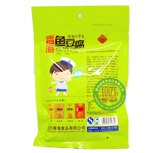 香海鱼豆腐（泡椒味）100g*40包/件