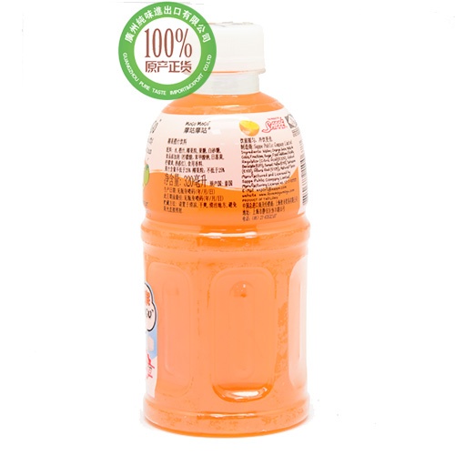 摩咕摩咕椰肉橙汁饮料320ml*24瓶/件