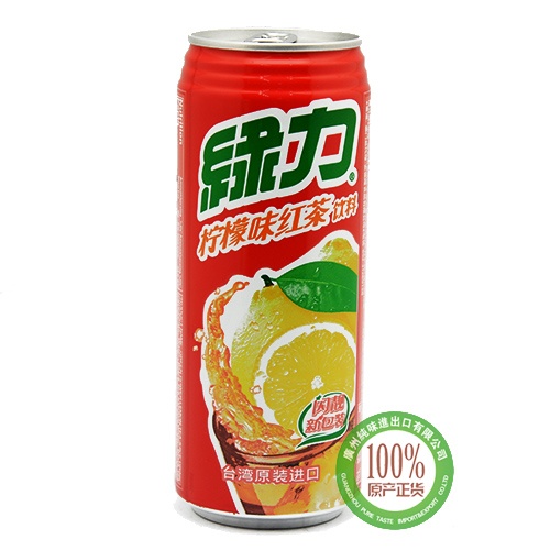 绿力柠檬红茶480ml*24瓶/件