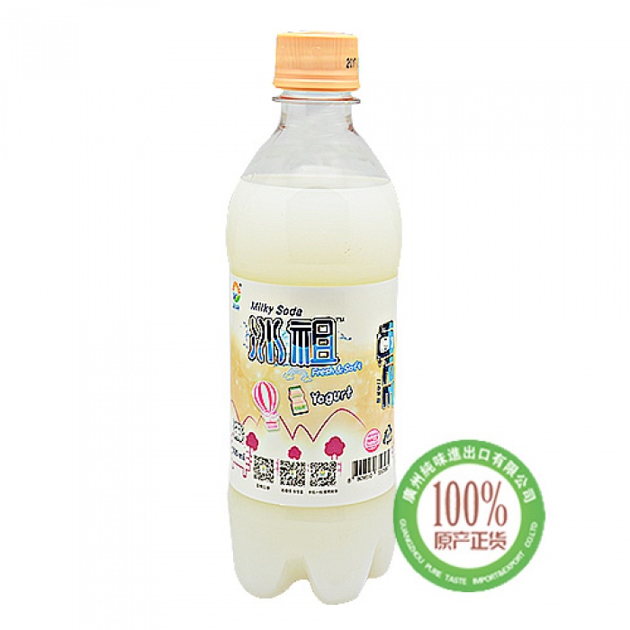 九日冰祖（酸奶味）苏打水碳酸饮料500ml*20瓶/件