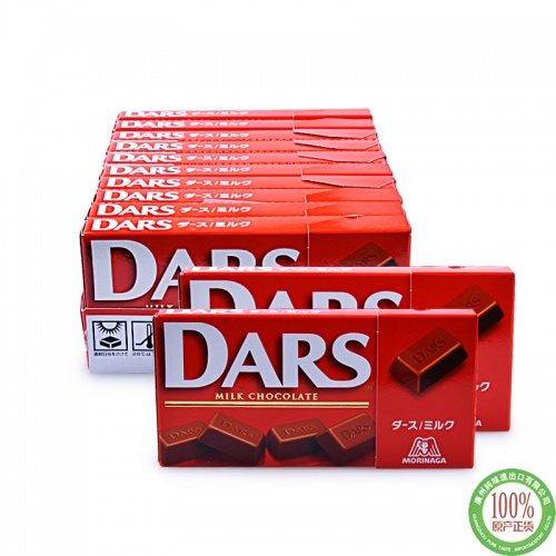 森永DARS巧克力43.2g(红色)*10盒/组
