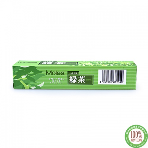 Moles绿茶味牙膏100g*12盒/组