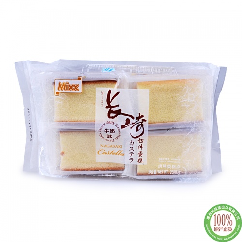 Mixx长崎蛋糕（牛奶味）268g*16袋/件