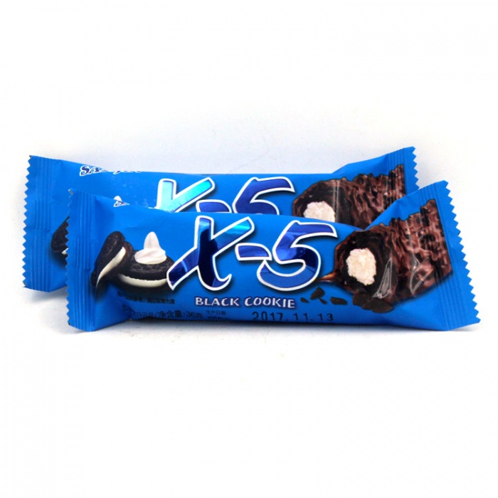 X-5夹心巧克力棒奥利奥味（36g*24条）*6盒/件