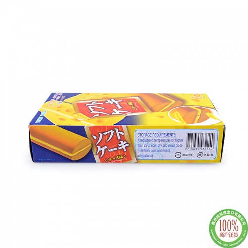 雅米熊猫 奶酪味夹心蛋糕90g（18g*5）*16盒/件