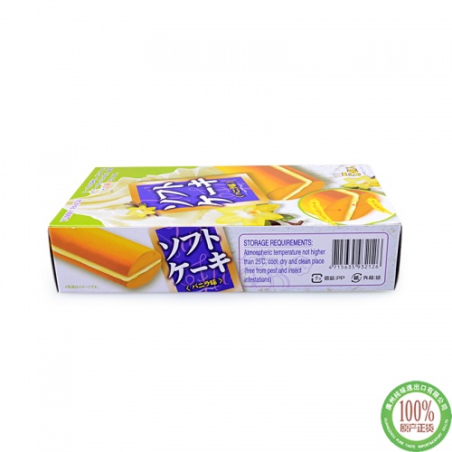 雅米熊猫 咸香草味夹心蛋糕90g（18g*5）*16盒/件