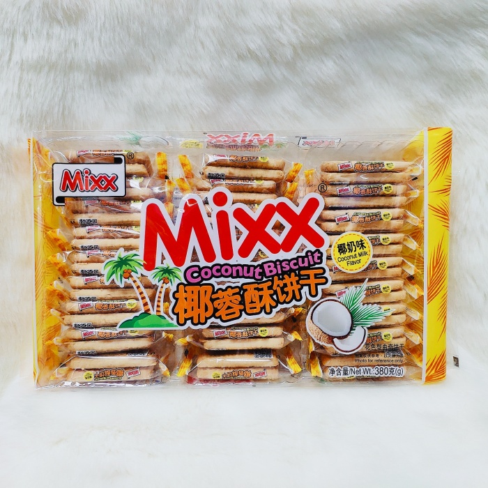 Mixx椰蓉酥饼干-椰奶味380g*15包/件