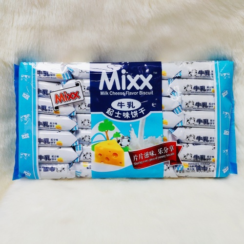 Mixx牛乳起士味饼干430g*12包/件