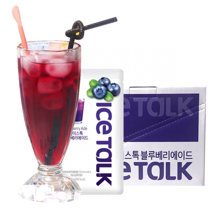 ICETALK蓝莓味饮料190ml*20包/件