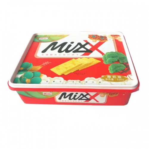 MIXX木糖醇夹心梳打饼（酸奶味）520g*8盒/组