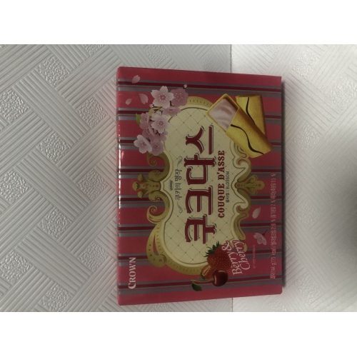 克丽安草莓樱桃味夹心饼144克*20盒/件