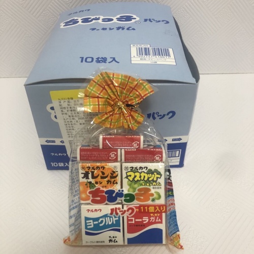 日本丸川彩球水果味泡泡糖63克*10袋/组