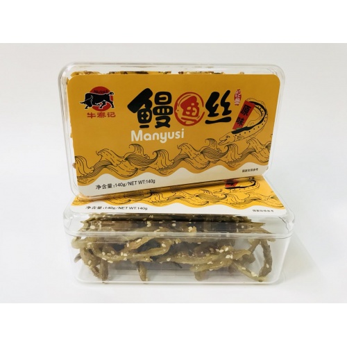 牛泰记鳗鱼丝（原味）140g*24盒/件