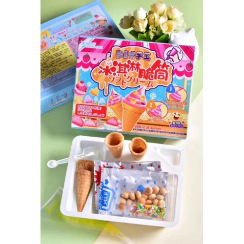 兔仙子DIY冰淇淋脆筒43.5g*24盒/件