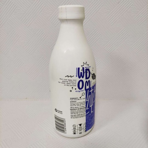 渥康4.0%全脂纯牛奶800ml*12瓶/件