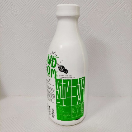 渥康0.1%脱脂纯牛奶800ml*12瓶/件