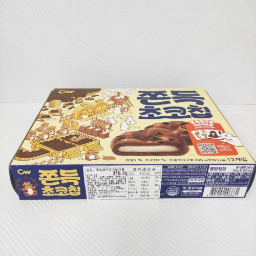 青佑巧克力味打糕240g*10盒/件