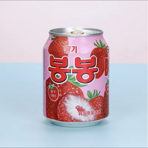 海太草莓果汁饮料238ml*12罐*6盒...
