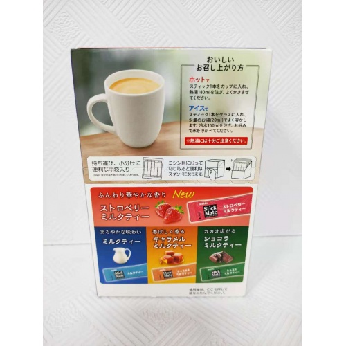 名糖什锦味奶茶固体饮料120g(内有4种口味）*6盒/组