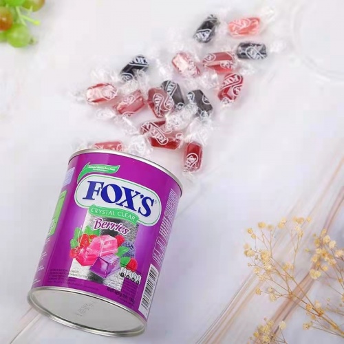 FOX'S(霍士）杂莓味糖果180g*12罐/件