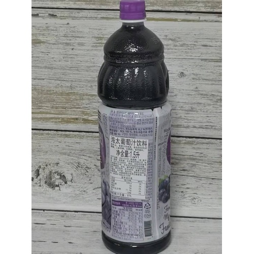 海太葡萄汁饮料1.5L*12瓶/件