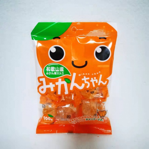 川口橘子味糖果95g*10包/件