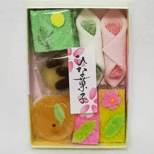 京都和风传统寿司形什锦软糖90g*12盒/件