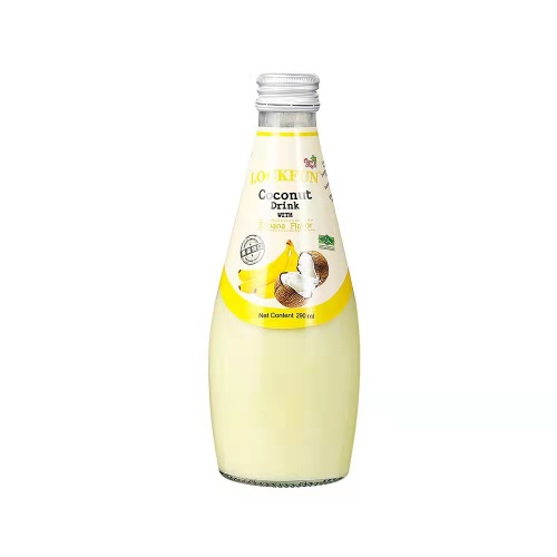 乐可芬椰子饮料香蕉味290ml*12瓶/件