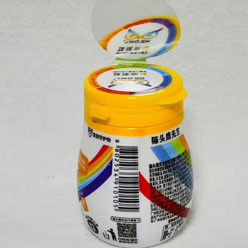 （新包装）猫头鹰先生彩虹无糖口香糖（7种口味）50g*24罐/件