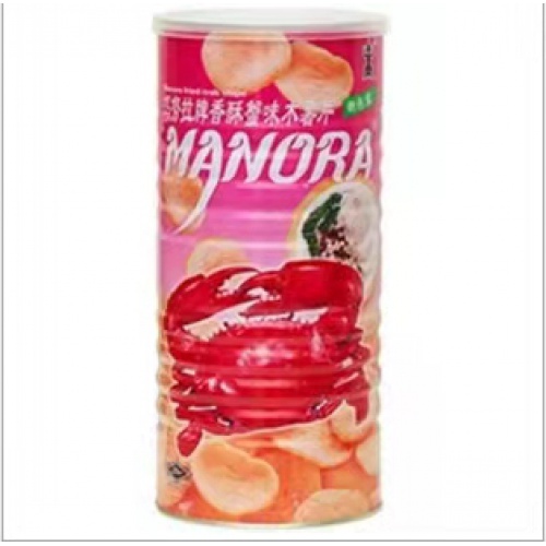 玛努拉牌香酥蟹味木薯片 100g*12罐/件