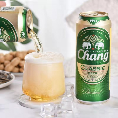 泰国大象牌啤酒500ml*24瓶/件