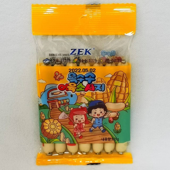 ZEK玉米鳕鱼肠105g（15g*7）*50包/件