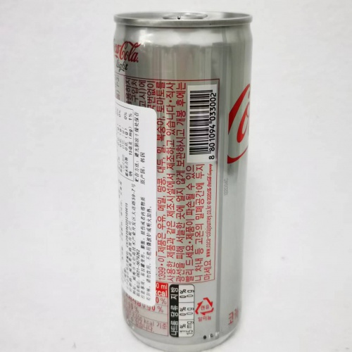 韩国可口可乐-健怡250ml*30罐/件