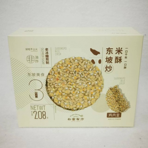朴食有方鸡内金炒米酥208g*14盒/组