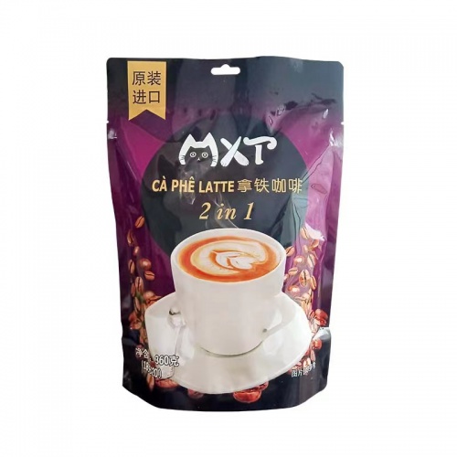 MXT拿铁咖啡（18g*20条）360g*24袋/件