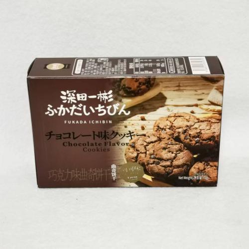 深田一彬巧克力味曲奇饼干（可可味）72g*36盒/件