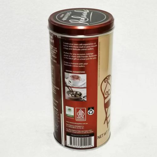 瑞丹多牌威化卷心酥(意大利咖啡味)300g*12罐/件