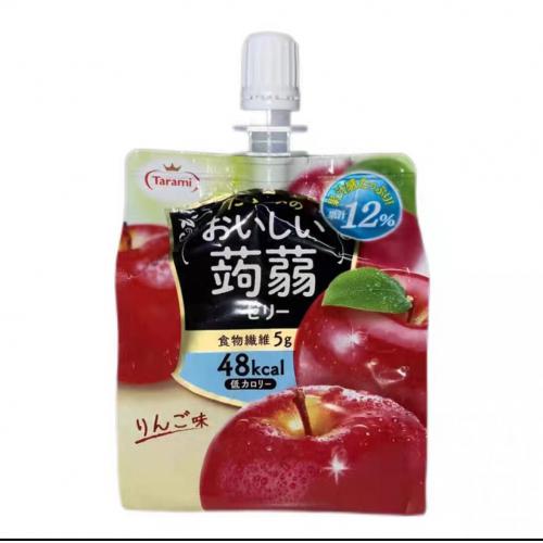 达乐美(Tarami)苹果味可吸果冻150g*6袋*5盒/件