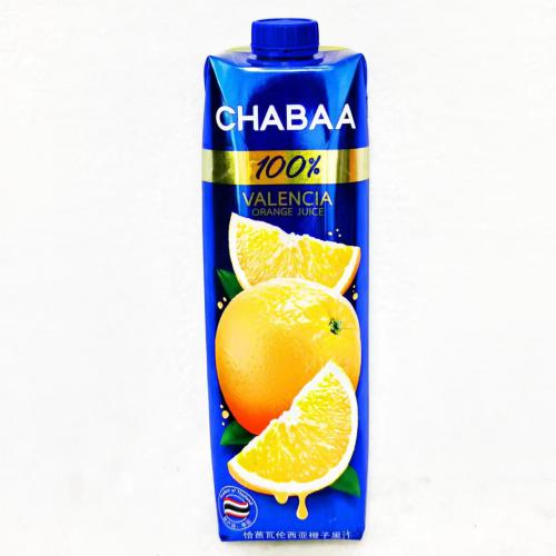 恰芭瓦伦西亚橙子果汁1L*12瓶/件