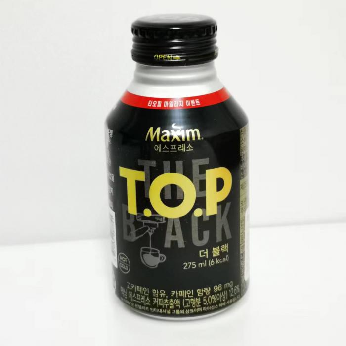 麦馨东西Top黑咖啡饮料（黑罐）275ml*20瓶/件