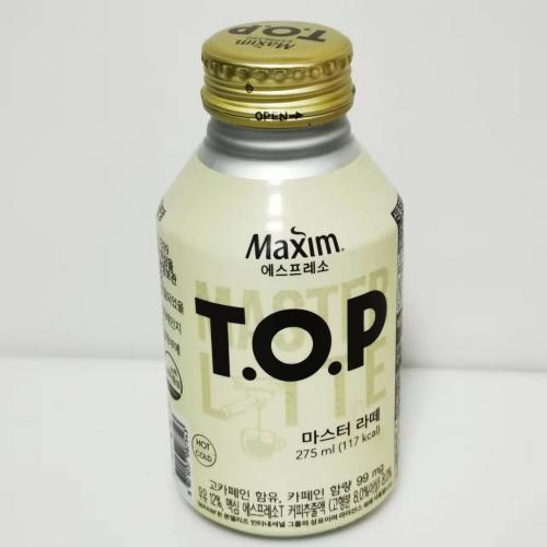 麦馨东西Top拿铁咖啡饮料（黄瓶）275ml*20瓶/件